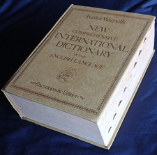 Funk & Wagnalls New Comprehensive Intl Dictionary Hardcover Encyclopedic 1978 picture