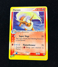 Flareon 5/100 Holo Rare EX Sandstorm 2003 Pokemon E-Reader LP picture