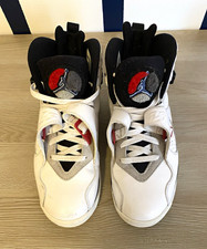 Air Jordan 8 Retro 'Bugs Bunny' 2013 White/Red/Black Sneakers 305381-103 picture