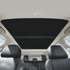 Roof Sunshade For 2022-2026 Tesla Model 3, Heat Insulation Roof Sun Shade Black picture