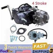 For Motorcycle LIFAN 125cc 4-stroke Manual Clutch 4UP Engine Motor Dirt Pit Bike picture