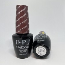 OPI GelColor Soak Off Gel Nail Polish LED/UV Pick Your Color 0.5oz 15ml new picture