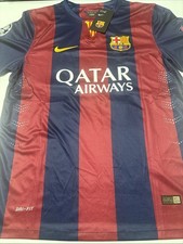Barcelona 2014-15 home liga messi fan shirt BNWT Size XL picture