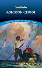 Robinson Crusoe (Dover Thrift Editions) - Paperback By Daniel Defoe - VERY GOOD picture
