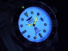 Invicta GRAND Diver AUTOMATIC Men's 47mm Watch Silver/White Luminous 10640 NIB picture