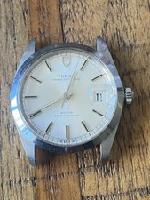 TUDOR Prince Oysterdate 9052/0 Automatic Silver Dial Date Watch Rolex Case picture