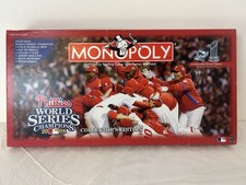 2008 Monopoly Phillies World Series Champions Edition Pewter Tokens COMPLETE picture