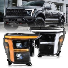 for 21-23 Ford F-150 Driver Side Front Headlight HC2 2 Lens picture