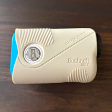 Bushnell Bite A1-Slope Golf Laser Rangefinder with Slope, White/Blue picture