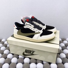 Brand New DZ4137-106 Travis Scott x AJ 1 Retro Low OG Olive Men's Size 4-13 picture
