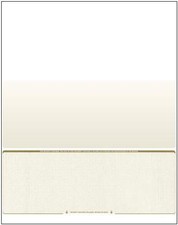 2500 Blank Check Stock - Check on Bottom - Gold Diamond picture