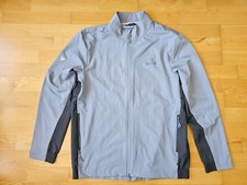 Levelwear The Riviera Country Club Golf Jacket Men's M Gray Full Zip Stretch picture