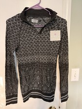 Athleta Wool Blend 1/4 Zip Pullover Sweater Size S NWT picture