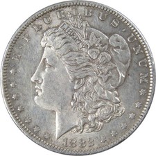 1882 O Morgan Silver Dollar XF EF Extremely Fine $1 Coin Collectible picture