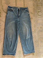 Madewell Curvy Perfect Vintage Wide Leg Jeans 31 High Rise Medium Wash picture