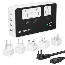 2000W Step Down Converter, 220V to 110V International Universal Travel Adapter picture