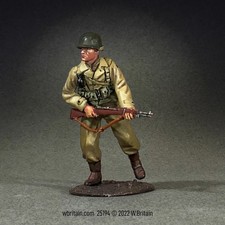 W Britain 25194 - U.S. Armored Infantryman Advancing, 1943-45 picture