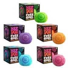 NeeDoh Smiled Fuzz Ball Flower Power Wonder Waves Squishy Stress Ball Fidget Toy picture