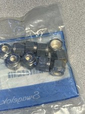 NEW OEM SWAGELOK SS-402-1  1/4-inch Swagelok tube fitting BIN M 28 Pack of 10 picture