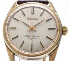 Vintage[ Exc+5] SEIKO LORD MARVEL 36000 5740-8000 Gold Hand Winding  Watch JAPAN picture