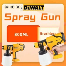 DEWALT 20V Cordless Paint Sprayer 800ML Electric Spray Gun Tool Only picture