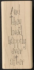 Art Gone Wild And They Lived Happily Ever After Rubber Stamp picture
