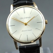 VIntage 1961 [NEAR MINT] SEIKO Goldfeather 14K 34mm Gold Manual Men Watch picture