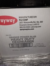Sprayway Orange Power Plus Heavy Duty Degreaser 12- 15oz cans picture