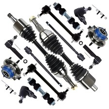 14pc Suspension Kit Buick Allure 05-09 Impala 00-09 Lower Ball Joint Tie Rods CV picture