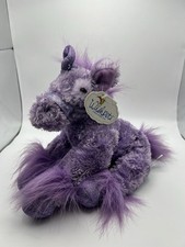 Wishpets “Allie” Purple Plush Stuffed Horse Soft Toy NWT picture