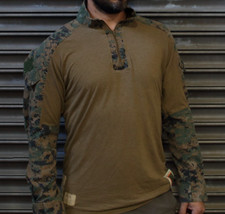 USMC Woodland MARPAT FROG Combat Shirt top picture