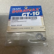 Vintage Team Duratrax GT-10 Clutch Bearing Set dtxc0832 picture