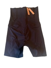 Shapellx Shapewear Shorts Women's M Black High Waist Tummy Control Thigh Slimmer picture