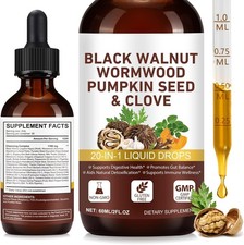 Parasite Cleanse Tincture/Extract-Wormwood,Black Walnut Hull, Clove,Best Quality picture