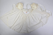 NEW NWT Victoria's Secret Lingerie Babydoll Size 34C White picture