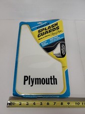 Everflex Splash Gaurds By JEFFREY-ALLAN NOS 1980s Vintage Mudflaps Plymouth picture