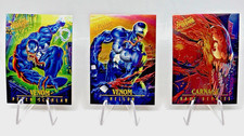 1995 Fleer Ultra Spider-Man Masterpieces 3 Card Lot Venom & Carnage picture