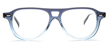 BEVEL 3743 BODEGA BAY BLACK FADE 53-15-135 EYEGLASS FRAMES NEW RARE picture