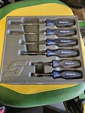 Snap-On Screwdriver Set 6 Piece Crystal Blue picture
