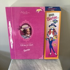 Vintage Barbies (2) Gibson Girl & Kraft Treasures 1992/1993 NIB picture