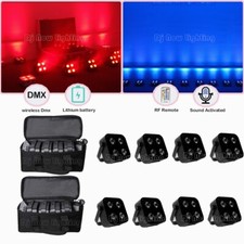 4x12W Rgbwauv Dj Wedding Battery Powered LED Uplight Wireless Stage Lights picture