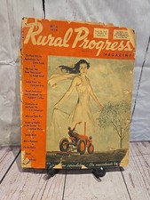 Rural Progress Magazine - April 1939 Pink Pills for Agriculture Farm Electricity picture