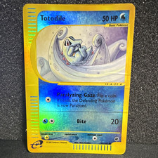 [DMG] Pokemon Totodile 135/165 Expedition Reverse Holo English 2002 50HP Basic picture