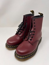 Dr Martens Boots - Dr Martens 1460 Smooth Boots - Cherry Red （W US：5/ M US：4） picture