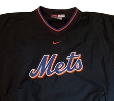 New York Mets Windbreaker Nike Center Swoosh Pullover MLB Baseball Men’s Medium picture