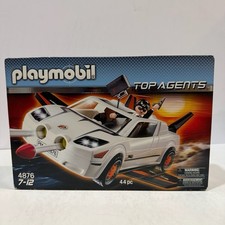 PLAYMOBIL 4876 Secret Agent Super Racer Top Agents Race Spy Car NEW in BOX picture