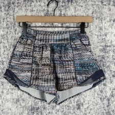 LULULEMON Hotty Hot Low Rise Short 3.5” Lined SZ 4 LW7AUIT Athletic Running picture