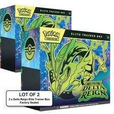 Pokemon Mega Evolution Delta Reign ETB x2 Sealed Presale 11/6 picture