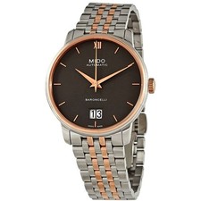 Mido Men's Baroncelli Big Date Automatic Watch M0274262208800 NIB picture