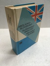 1988 Slovak English Pocket Dictionary Anglicko Slovensky Vintage Book picture